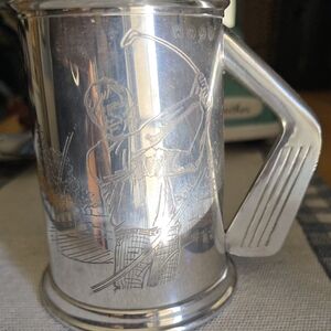 NEW Wentworth Pewter Tankard W/Embossed Golf‎ Scene England
